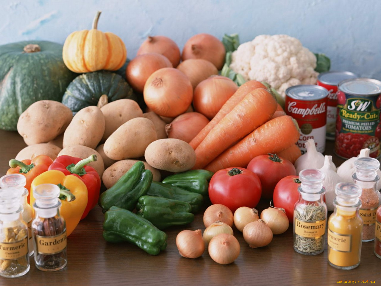 еда, овощи, томаты, помидоры, перец, картофель
