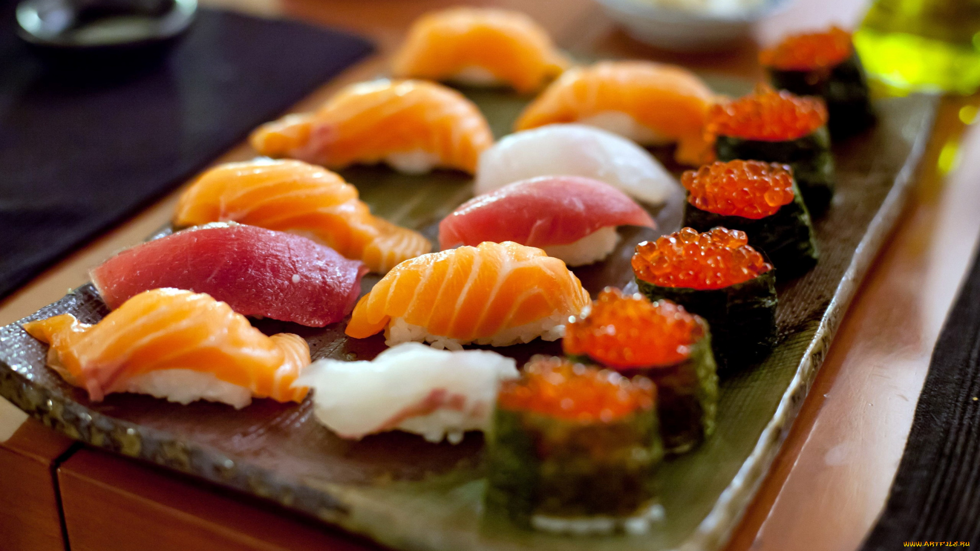 еда, рыба, , морепродукты, , суши, , роллы, роллы, икра, японская, суши, ассорти, кухня