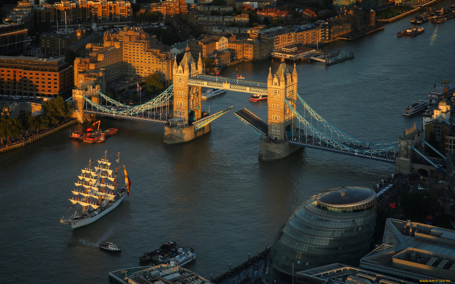 tower, bridge, города, лондон, , великобритания, tower, bridge