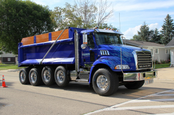 обоя 2013 mack truck granite, автомобили, mack, trucks, inc, тяжелые, грузовики, сша