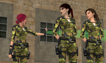 Картинка 3д+графика армия+ military фон взгляд девушки