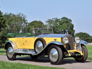 Картинка автомобили классика 1929г barker tourer phantom i rolls-royce