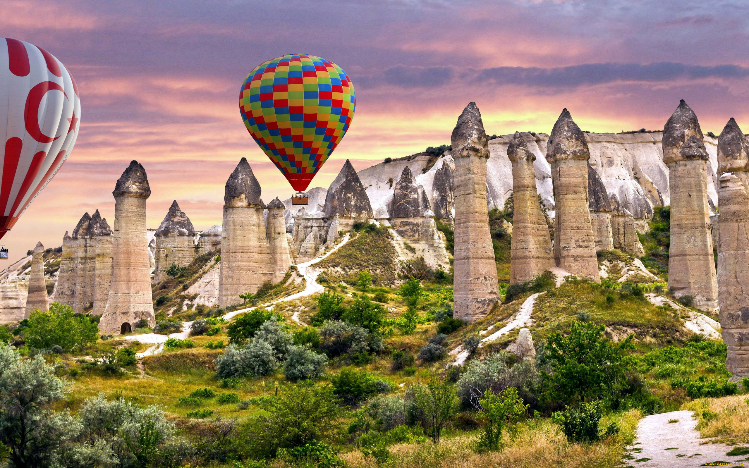 авиация, воздушные, шары, дирижабли, love, valley, cappadocia
