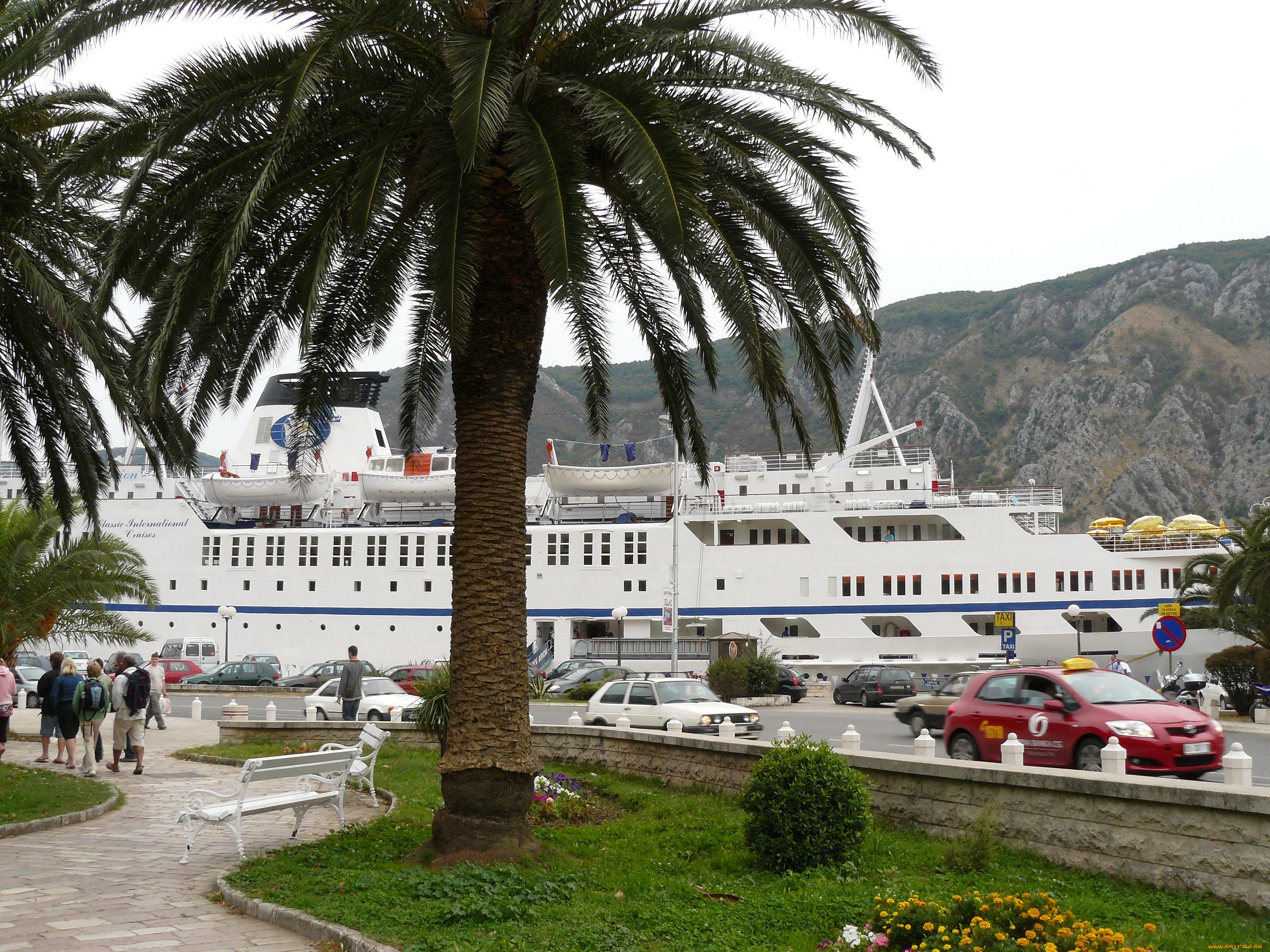 Черногория, корабли, порты, причалы