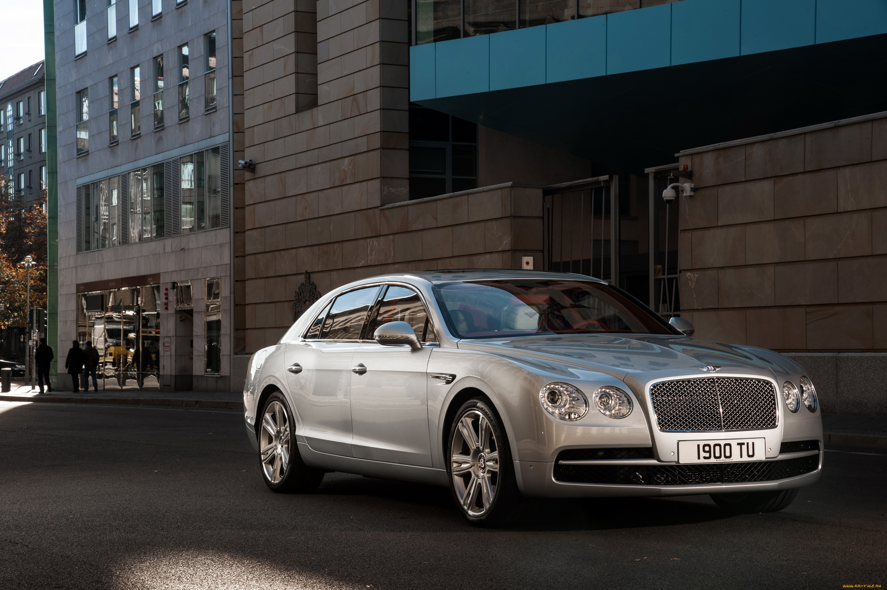 2014, bentley, flying, spur, v8, автомобили, bentley, дома, flying, город, серебряный