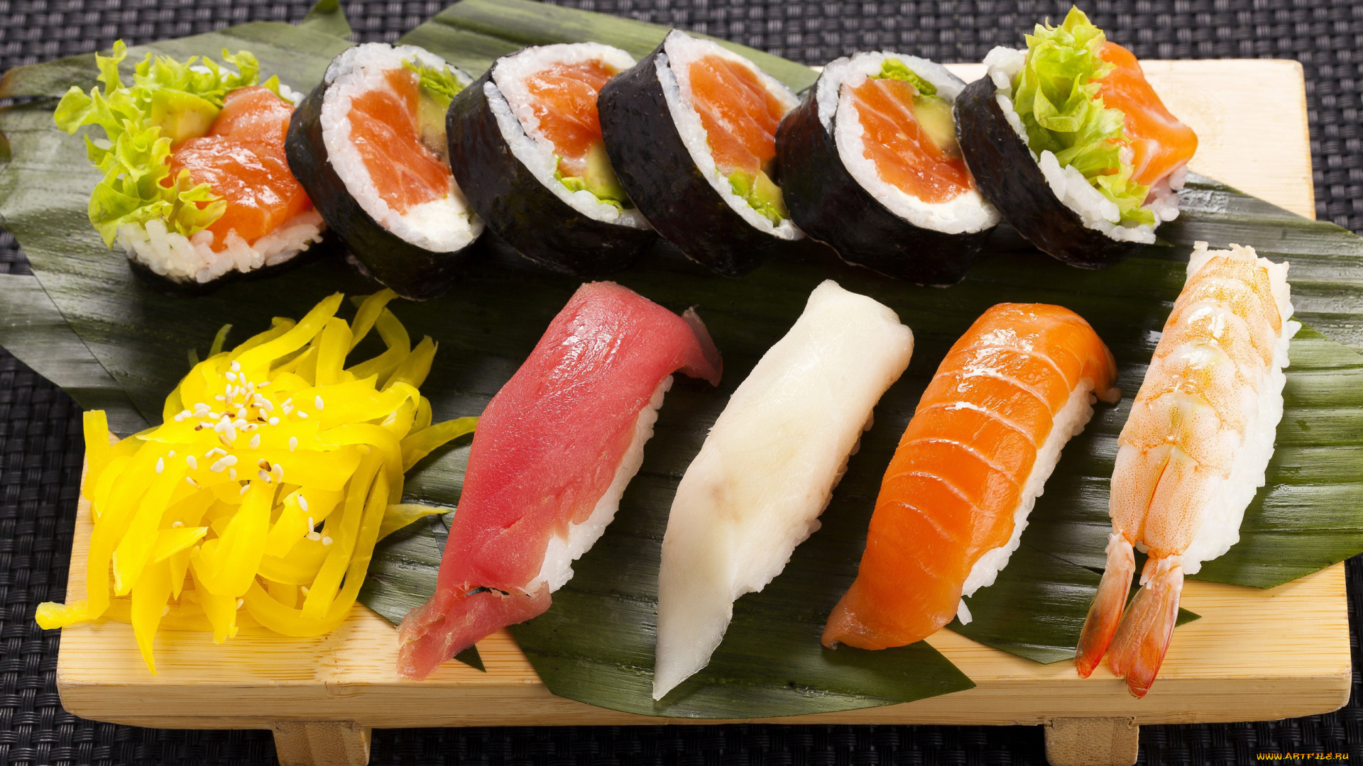 еда, рыба, , морепродукты, , суши, , роллы, лосось, тунец, перец, креветки