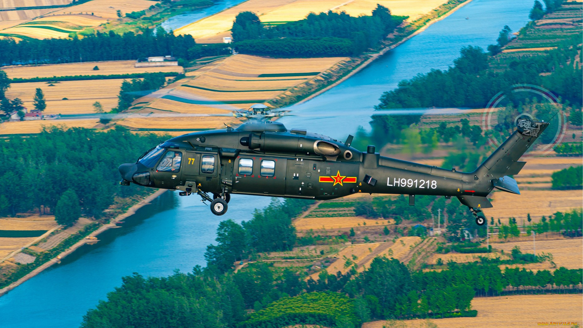 harbin, z-20, авиация, вертолёты, китайский, многоцелевой, вертолет, средняя, грузоподъемность, harbin, aircraft, industry, group