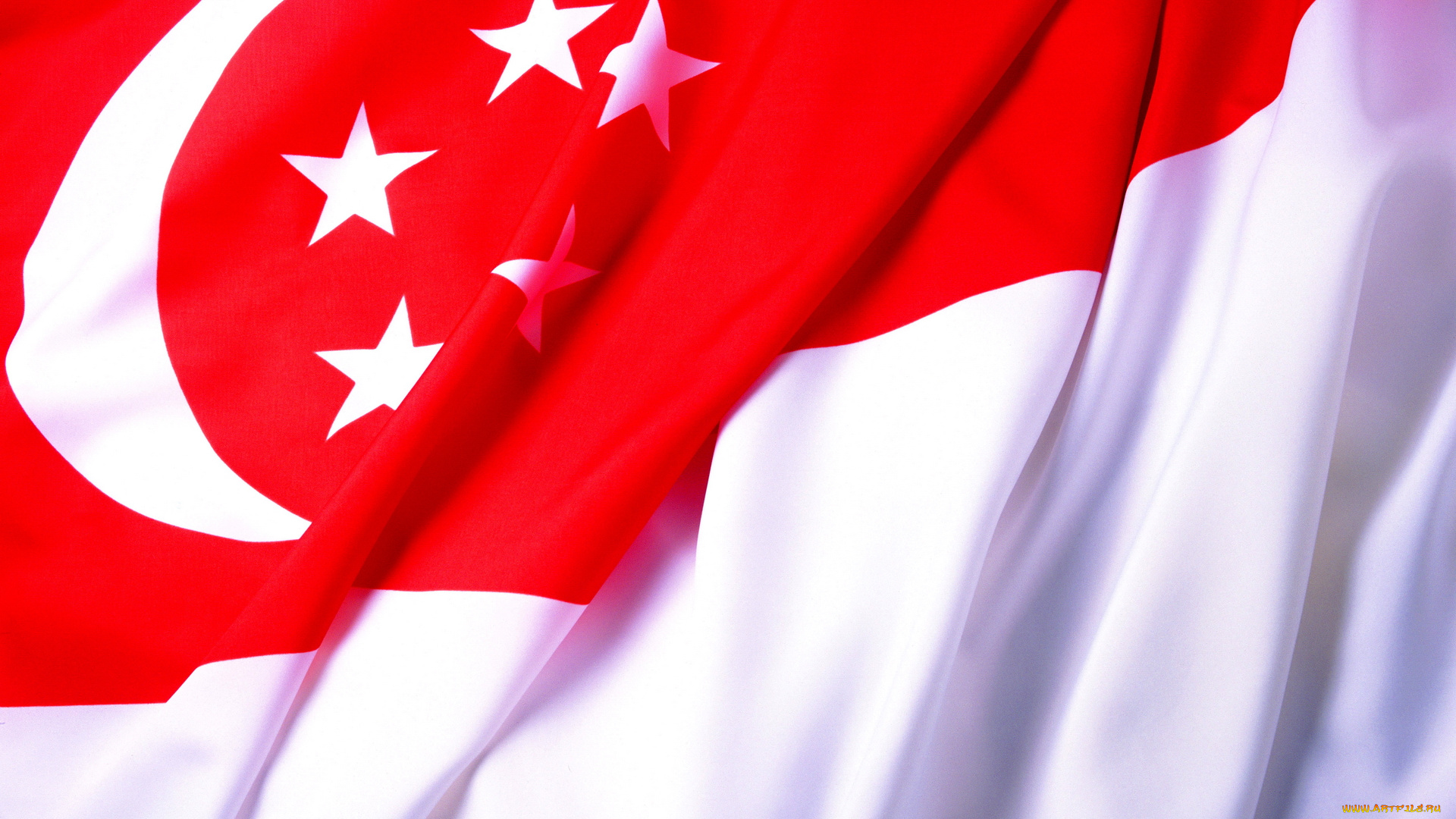 разное, флаги, гербы, флаг, сингапур
