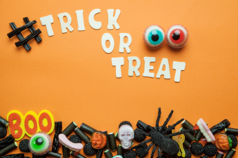 Картинка праздничные хэллоуин праздник мармелад конфеты