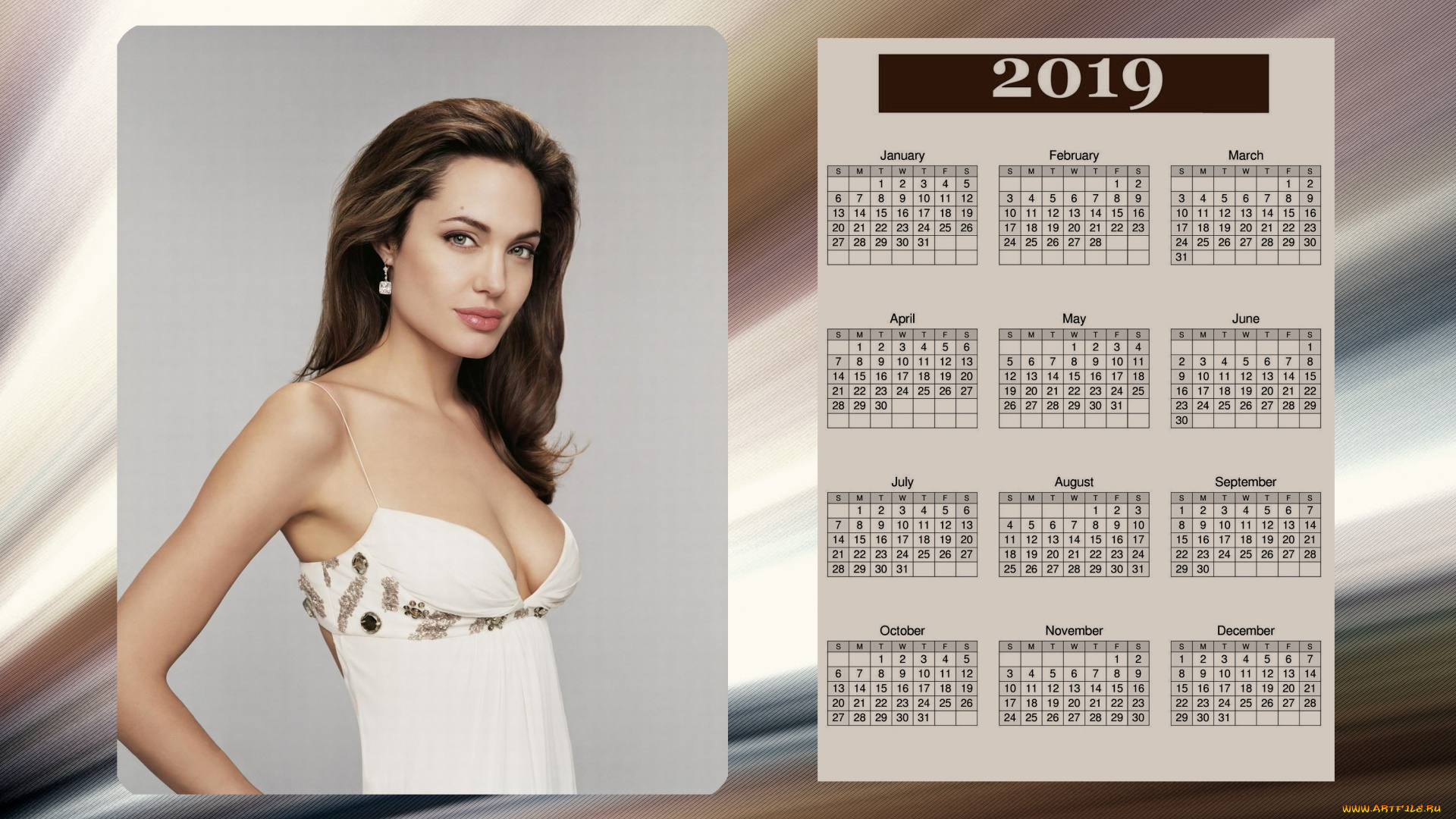 календари, знаменитости, актриса, взгляд, женщина