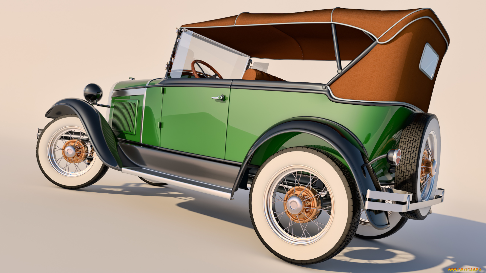 автомобили, 3д, 1930, ford