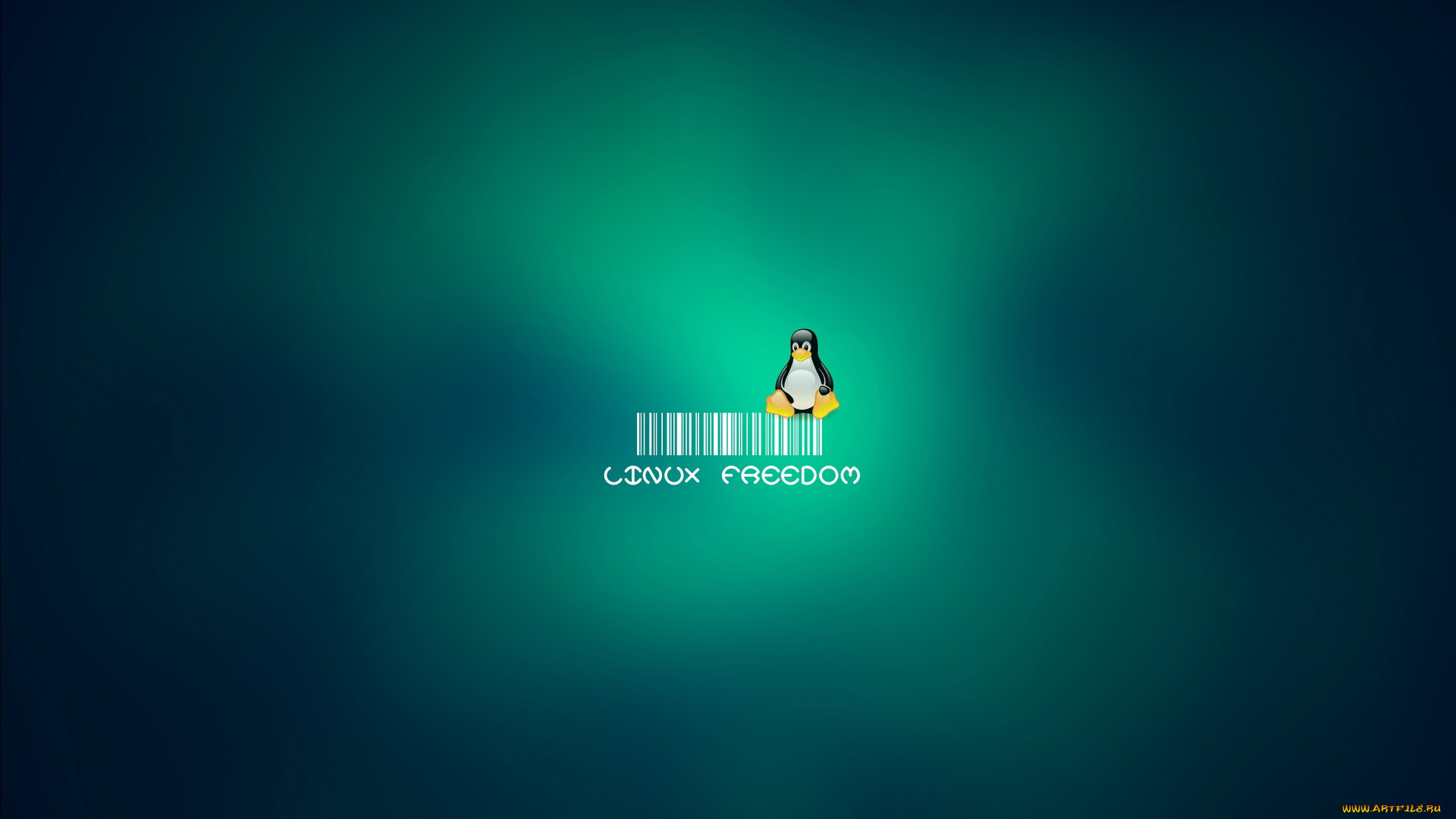 компьютеры, linux, логотип