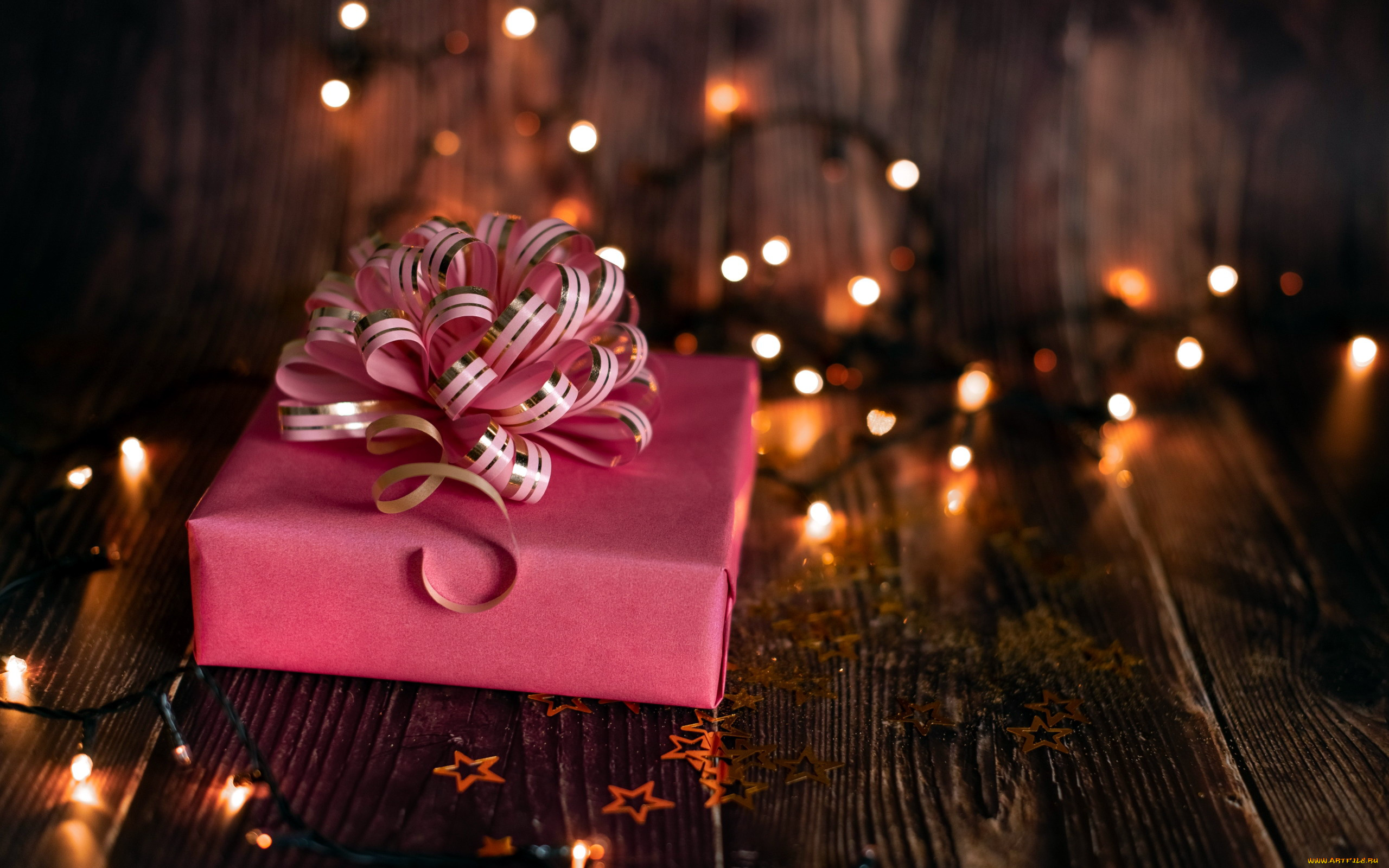 праздничные, подарки, и, коробочки, бант, подарок