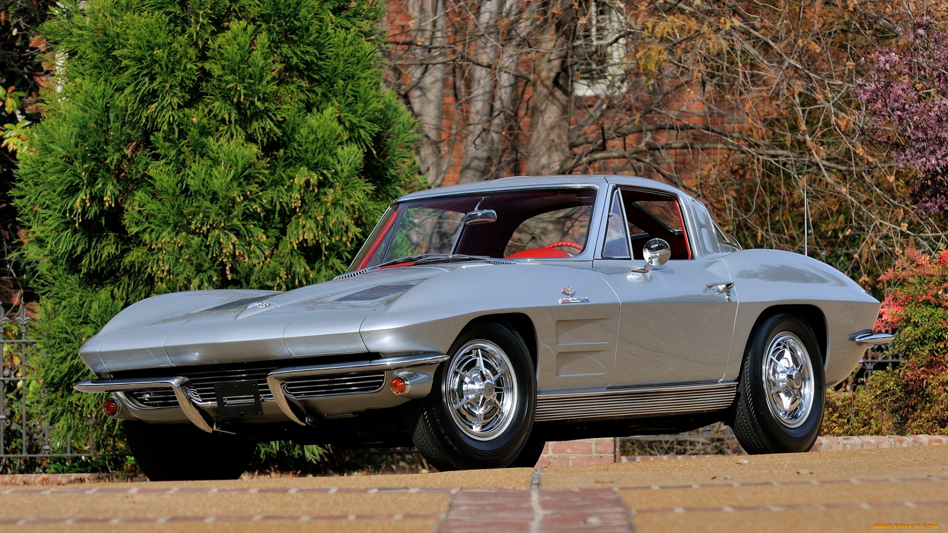 автомобили, corvette, ray, 1963, c2, z06, sting