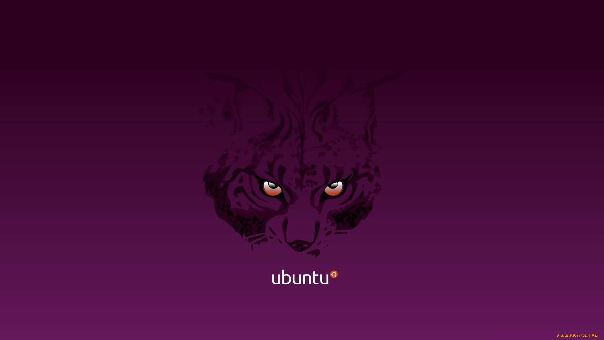 компьютеры, ubuntu, linux, фон, глаза