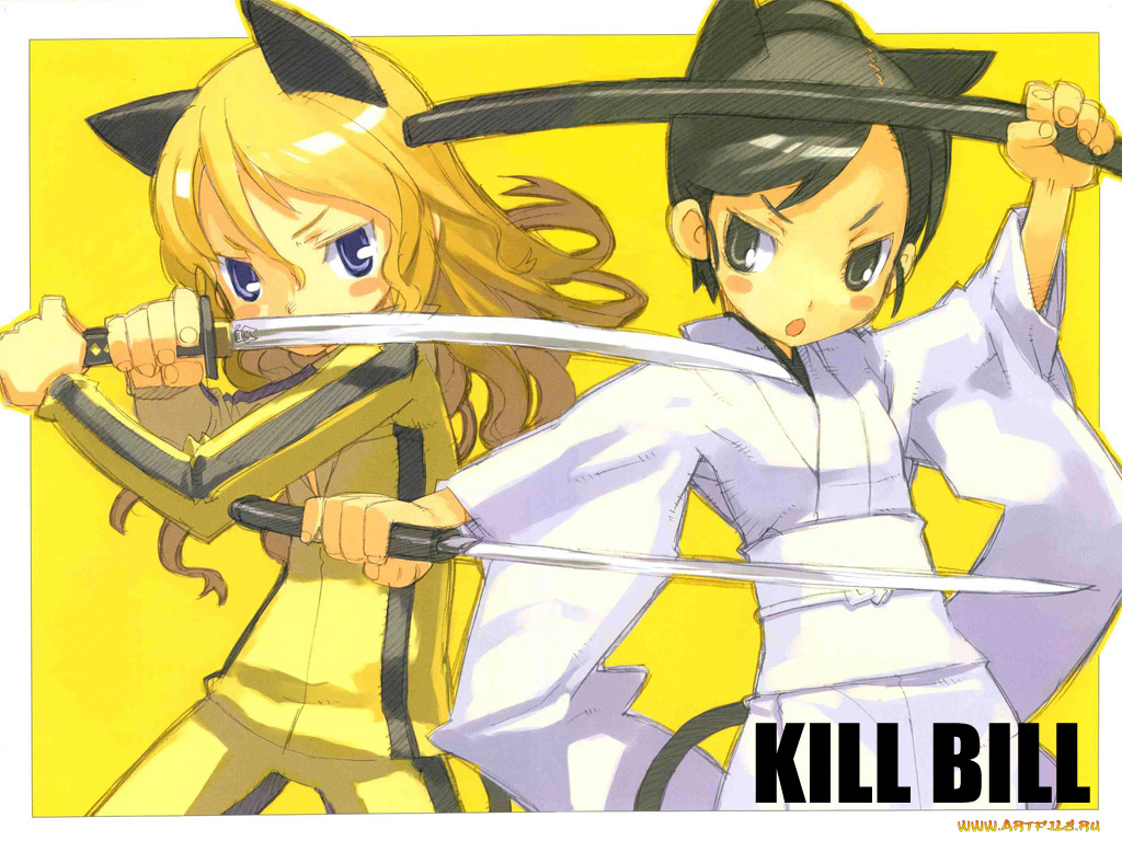 kill, bill, аниме