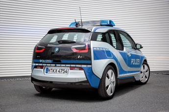 Картинка автомобили полиция i3 bmw polizei i01 2015г