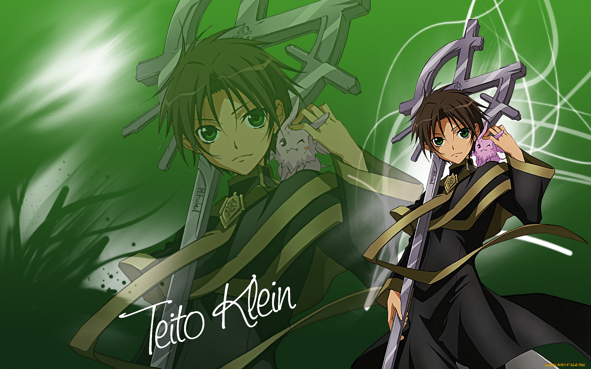 аниме, 07, ghost, teito, klein
