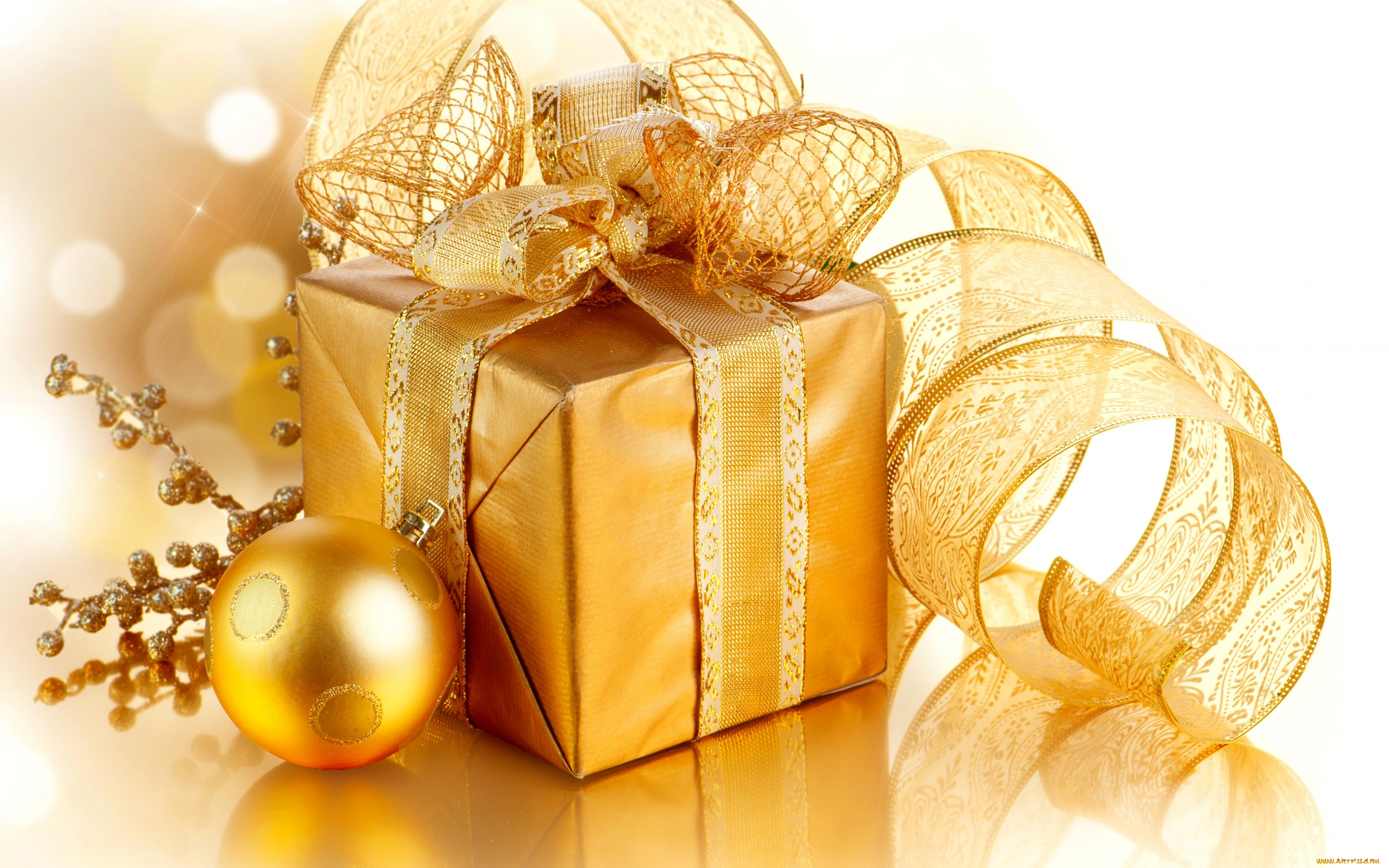 праздничные, подарки, и, коробочки, рождество, christmas, лента, украшения, золото, подарок, box, golden, новый, год, merry, xmas, decoration, gift