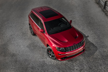 Картинка автомобили jeep 2015г красный wk2 red vapor srt cherokee grand