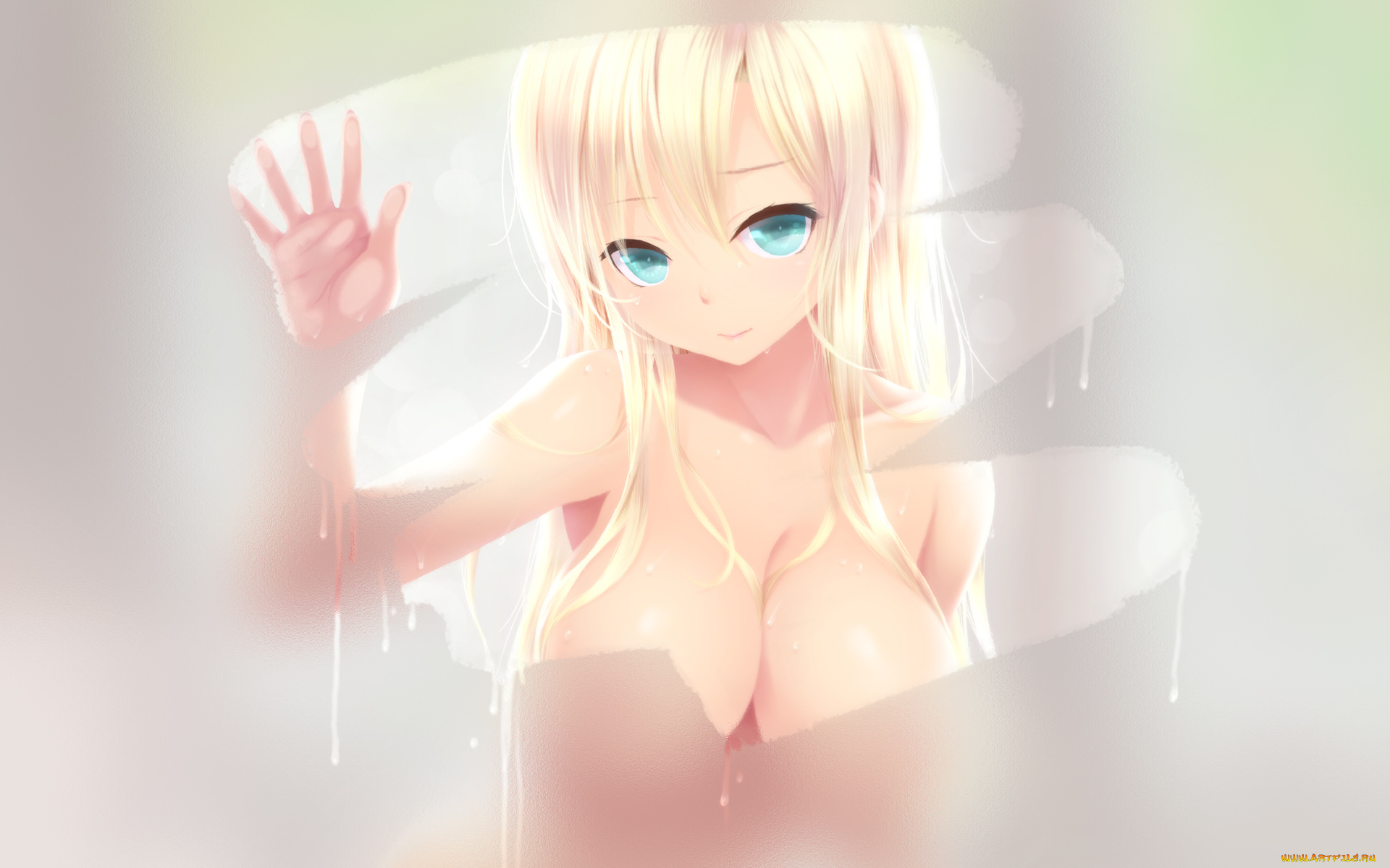 аниме, boku, wa, tomodachi, ga, sukunai, kashiwazaki, sena, стекло, арт, девушка, cait