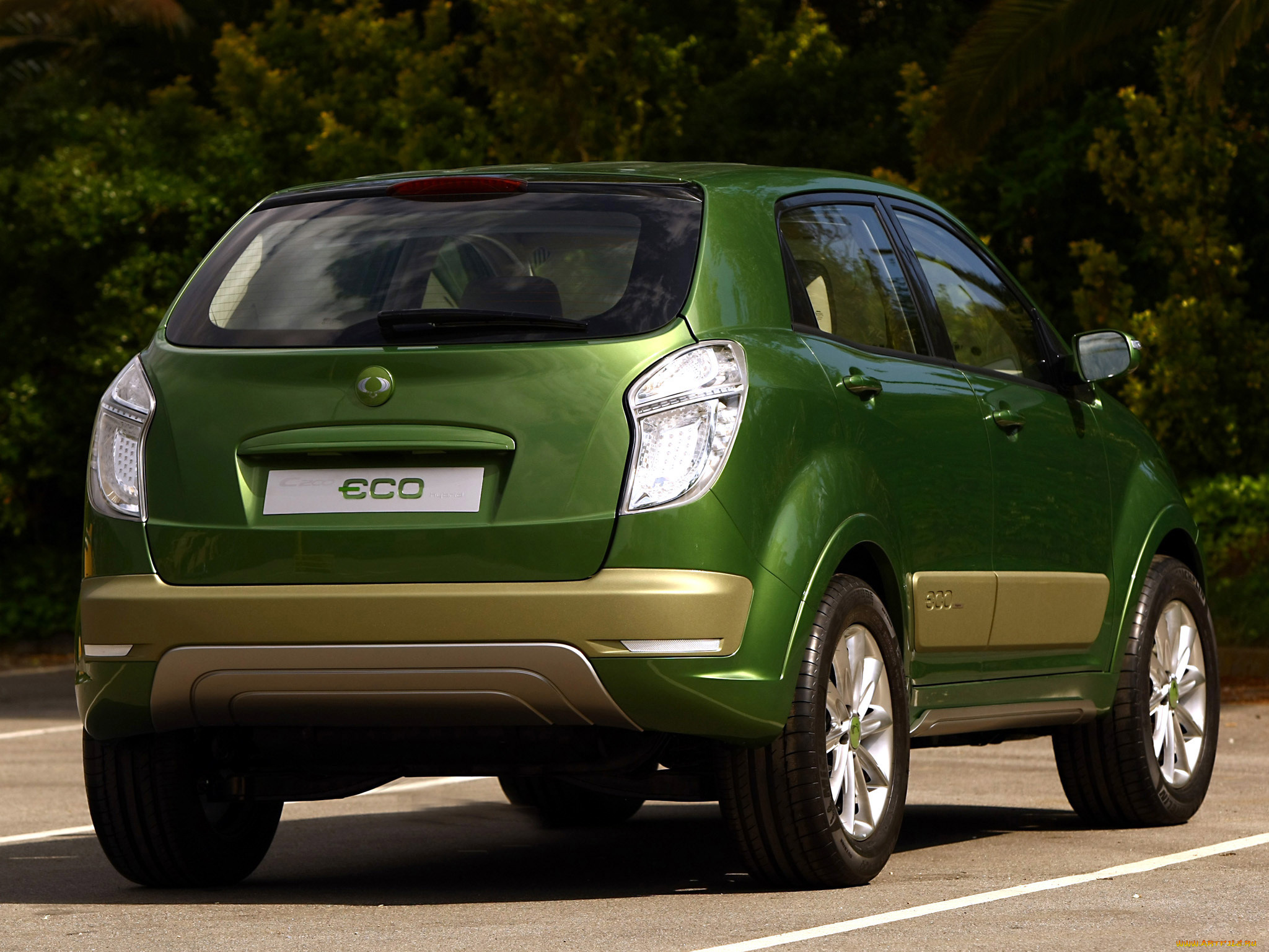 ssang, yong, c200, eco, hybrid, concept, 2009, автомобили, ssang, yong, ssang, yong, c200, eco, hybrid, concept, 2009