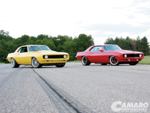 обоя 1969, chevy, camaro, автомобили