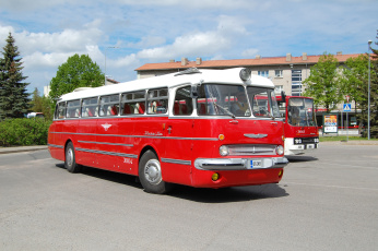 Картинка ikarus автомобили автобусы икарус 55 люкс ретро lux