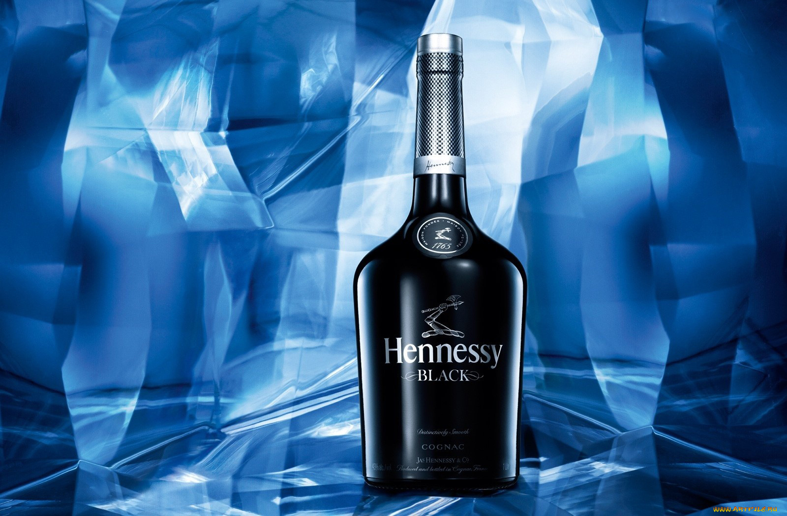 бренды, hennesy, черная, бутылка