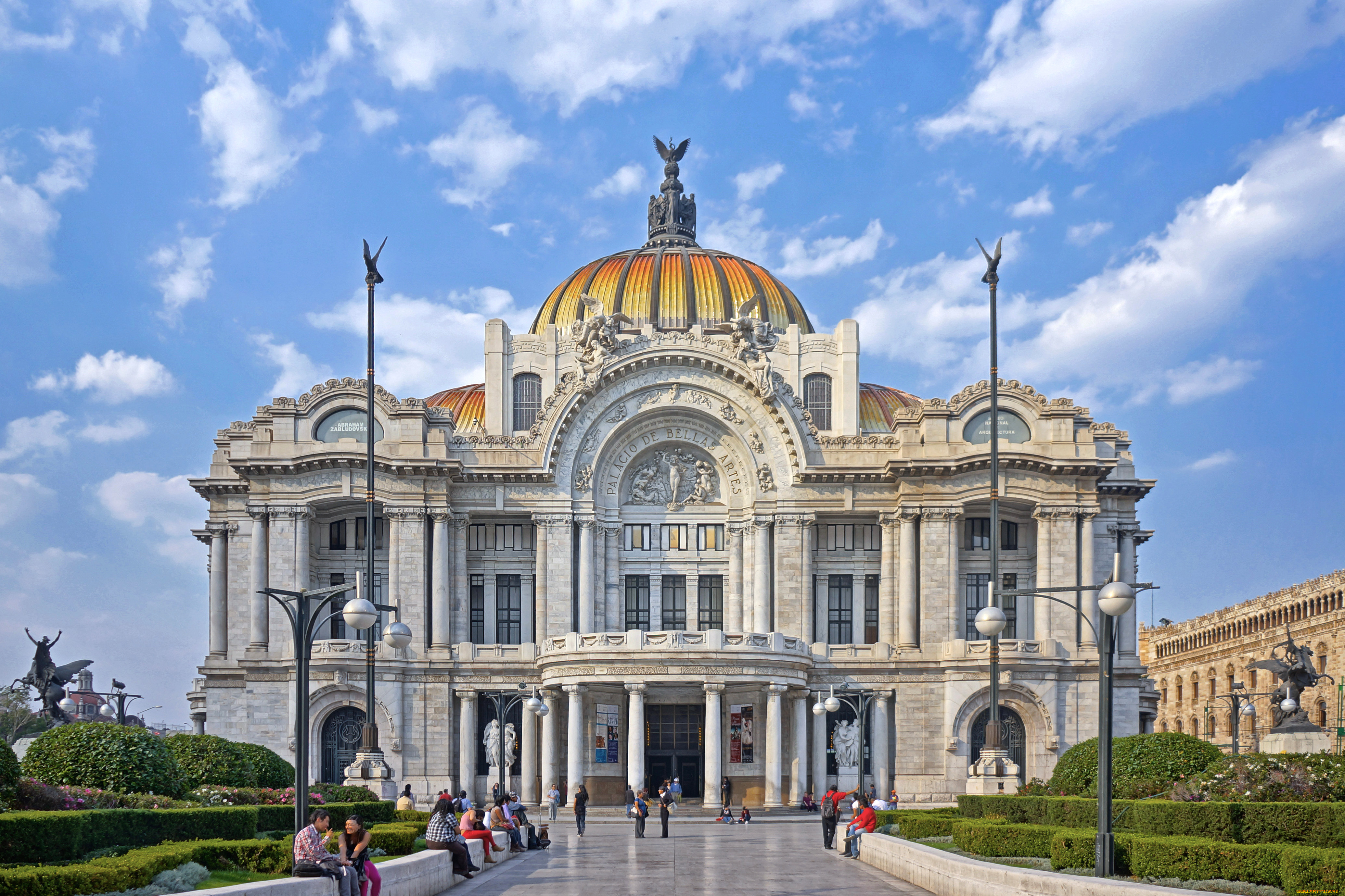 оперный, театр, в, мехико, города, -, исторические, , архитектурные, памятники, мехико, оперный, театр, palacio, de, bellas, artes, дворец, изящных, искусств, мексика, каррарский, мрамор