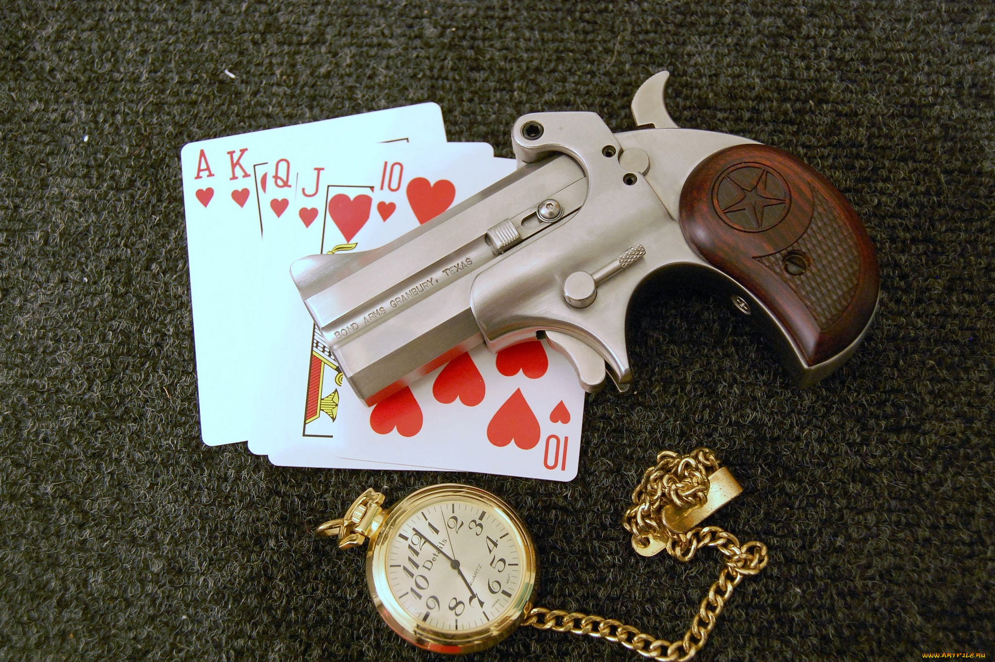 оружие, пистолеты, карты, ствол, часы