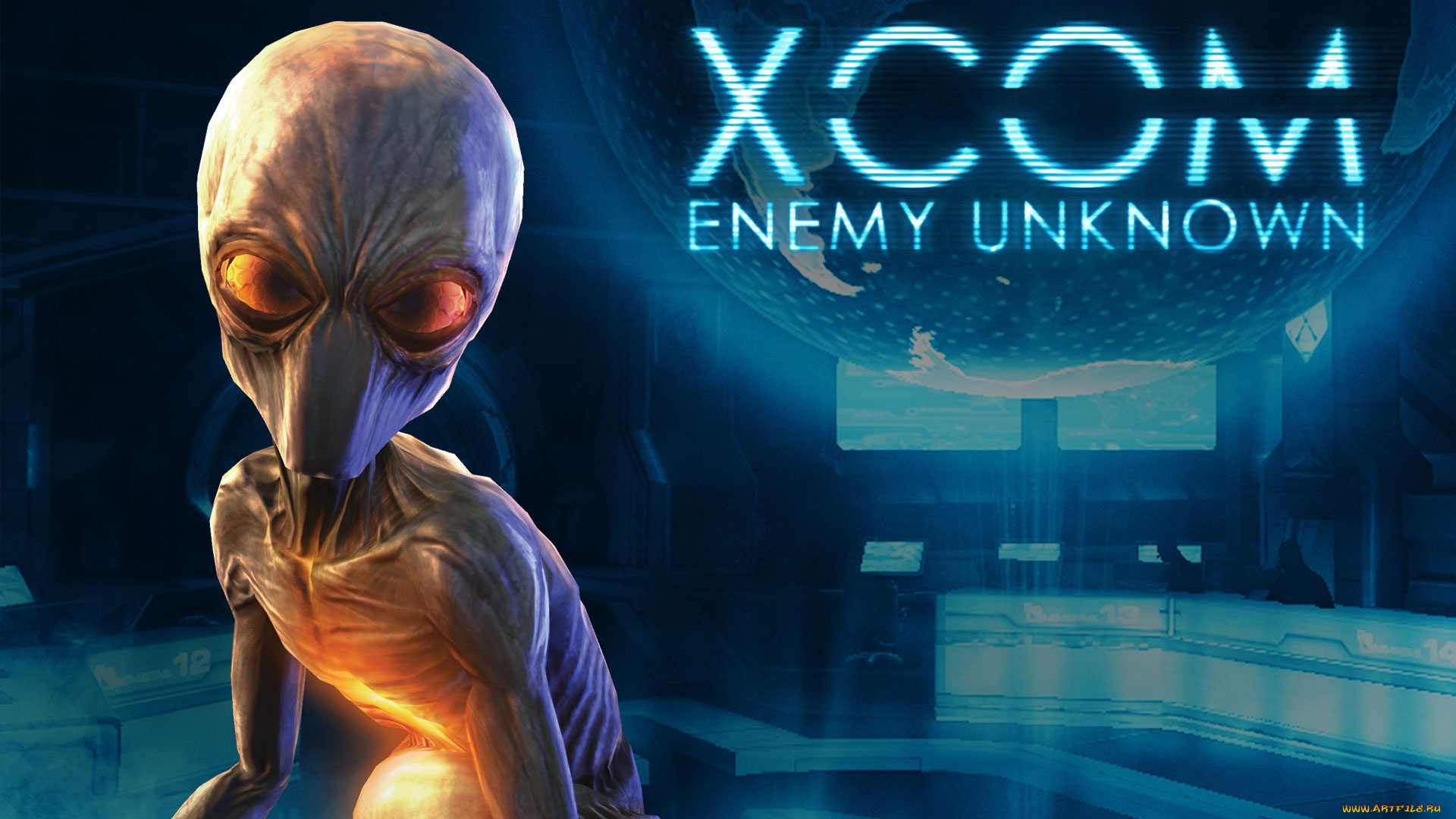 xcom, , enemy, unknown, видео, игры, steam, sectoid, инопланетянин, enemy, unknown, надпись, оружие, игра