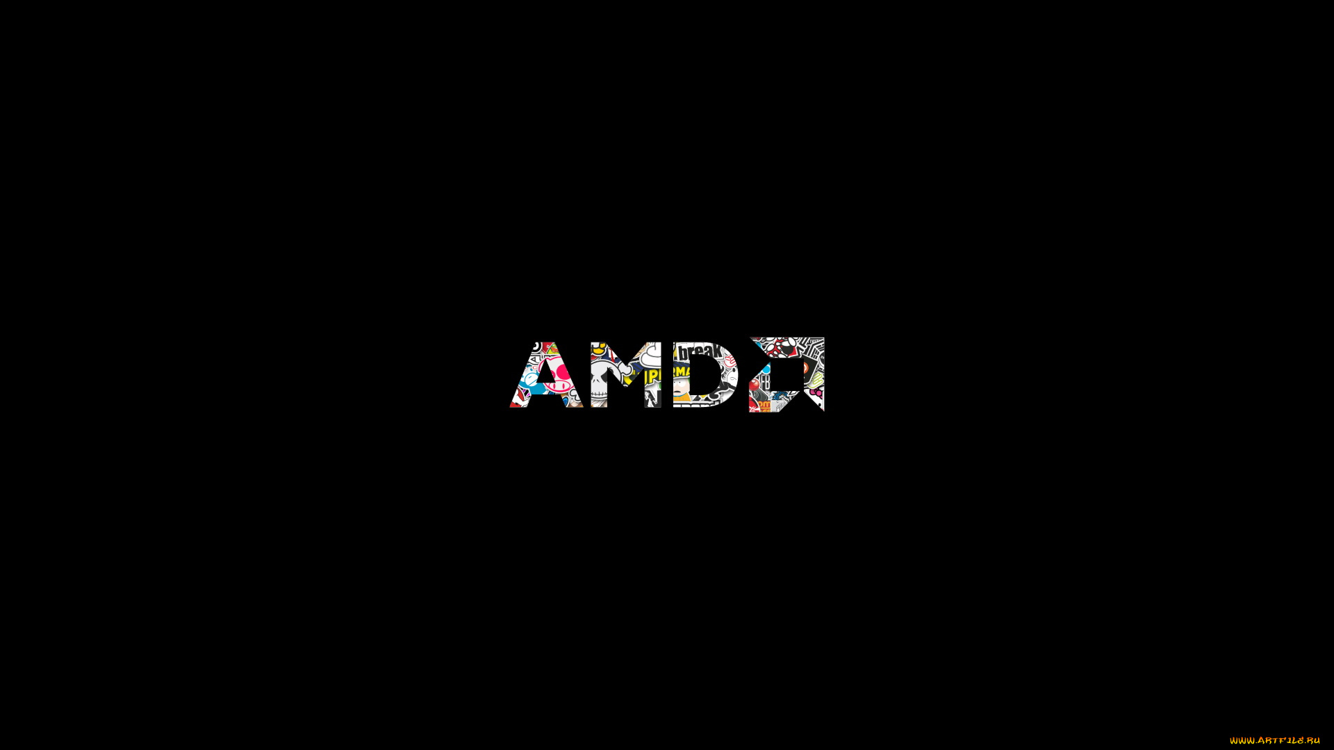 компьютеры, amd, фон, логотип