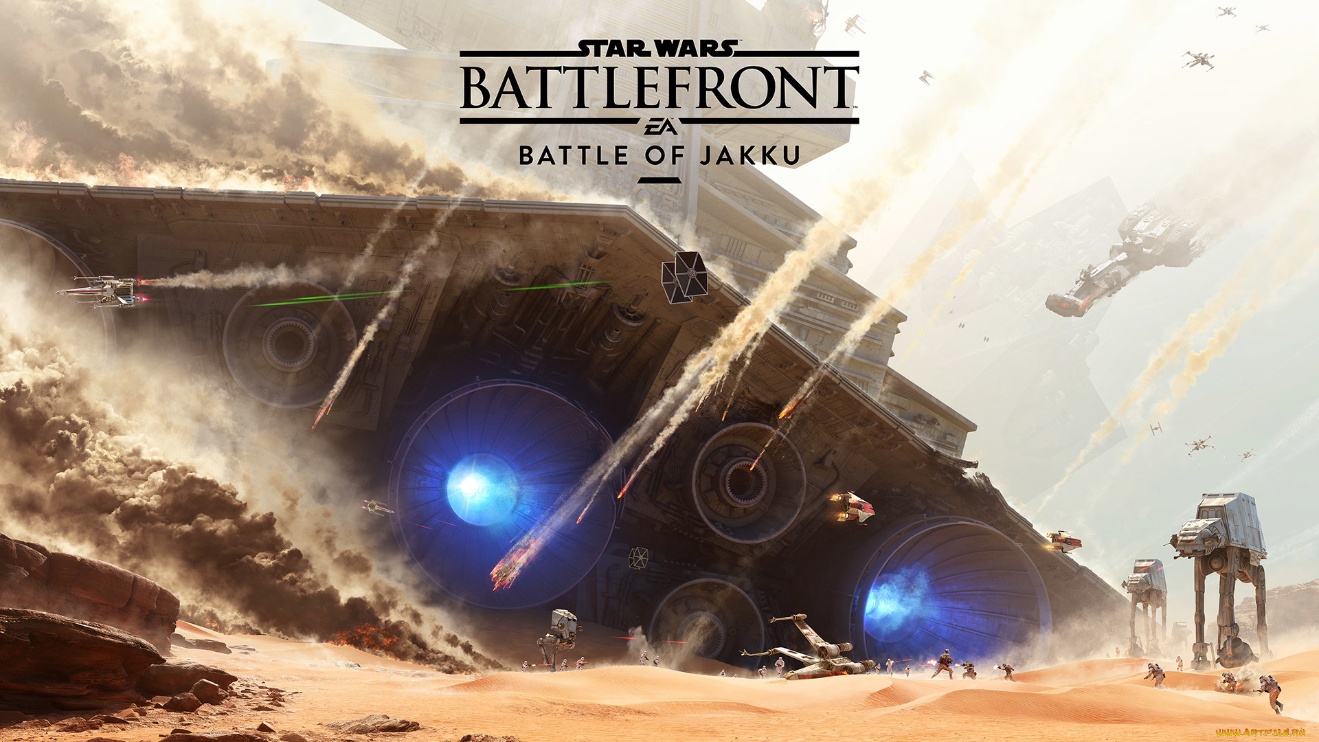 видео, игры, star, wars, , battlefront, battle, of, jakku, star, wars, battlefront, battle, of, jakku