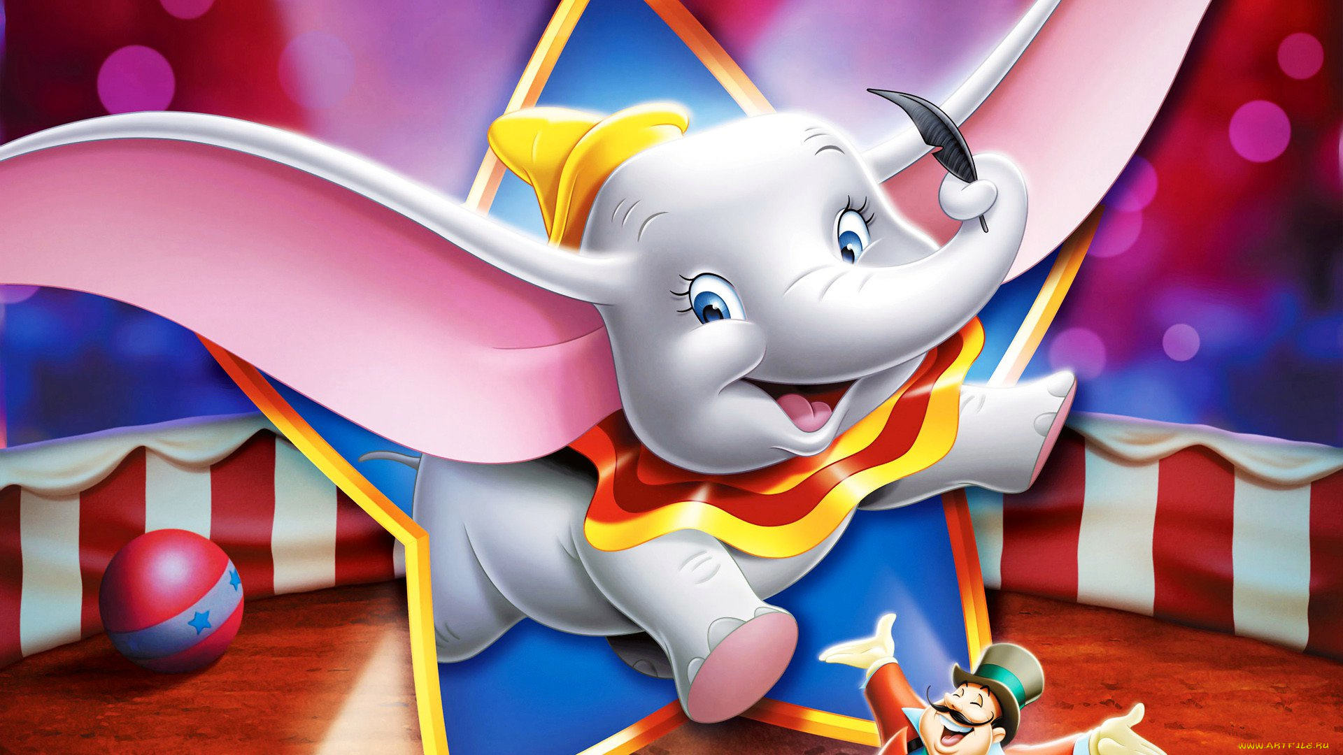 мультфильмы, dumbo, слон