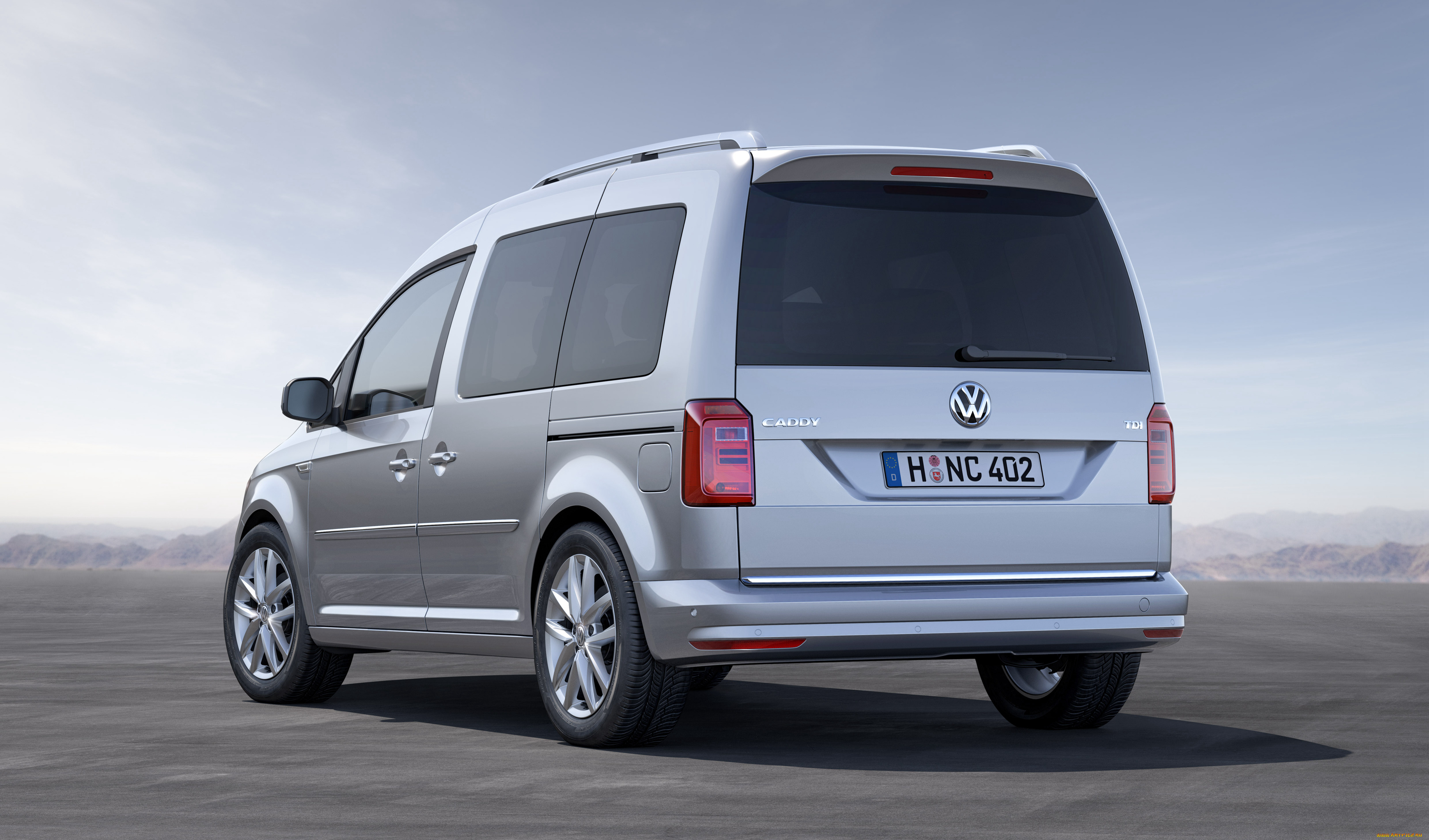 автомобили, volkswagen, caddy, highline, 2015г