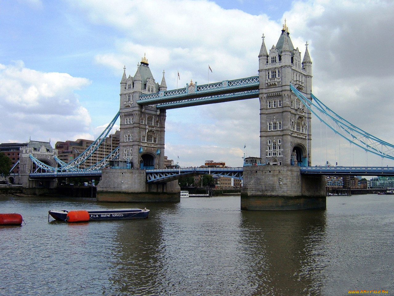 мосты, лондона, города, лондон, великобритания
