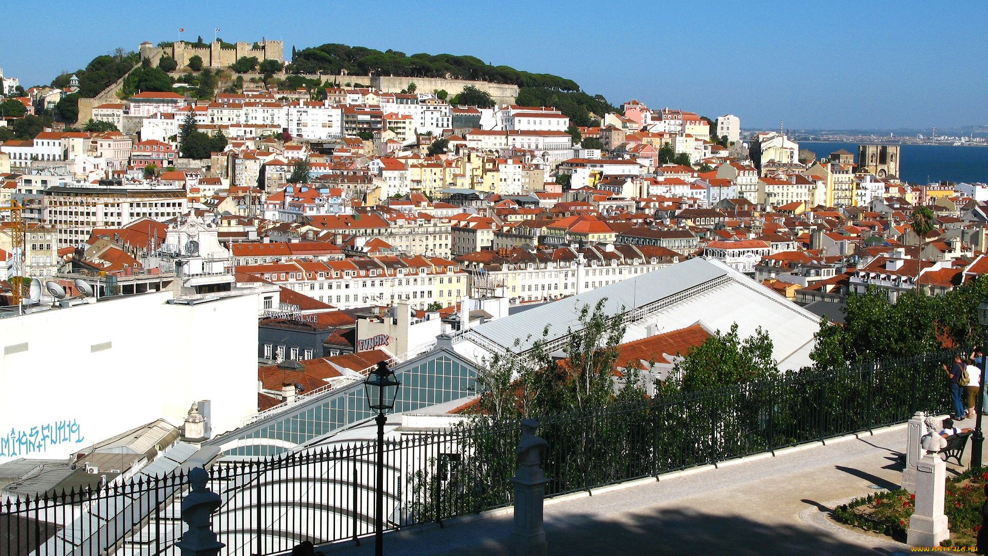 lisbon, города, лиссабон, португалия