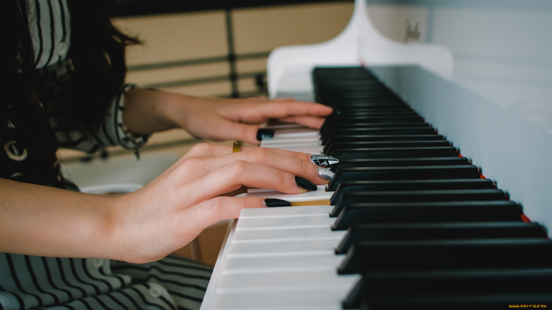 музыка, -другое, руки, клавиши