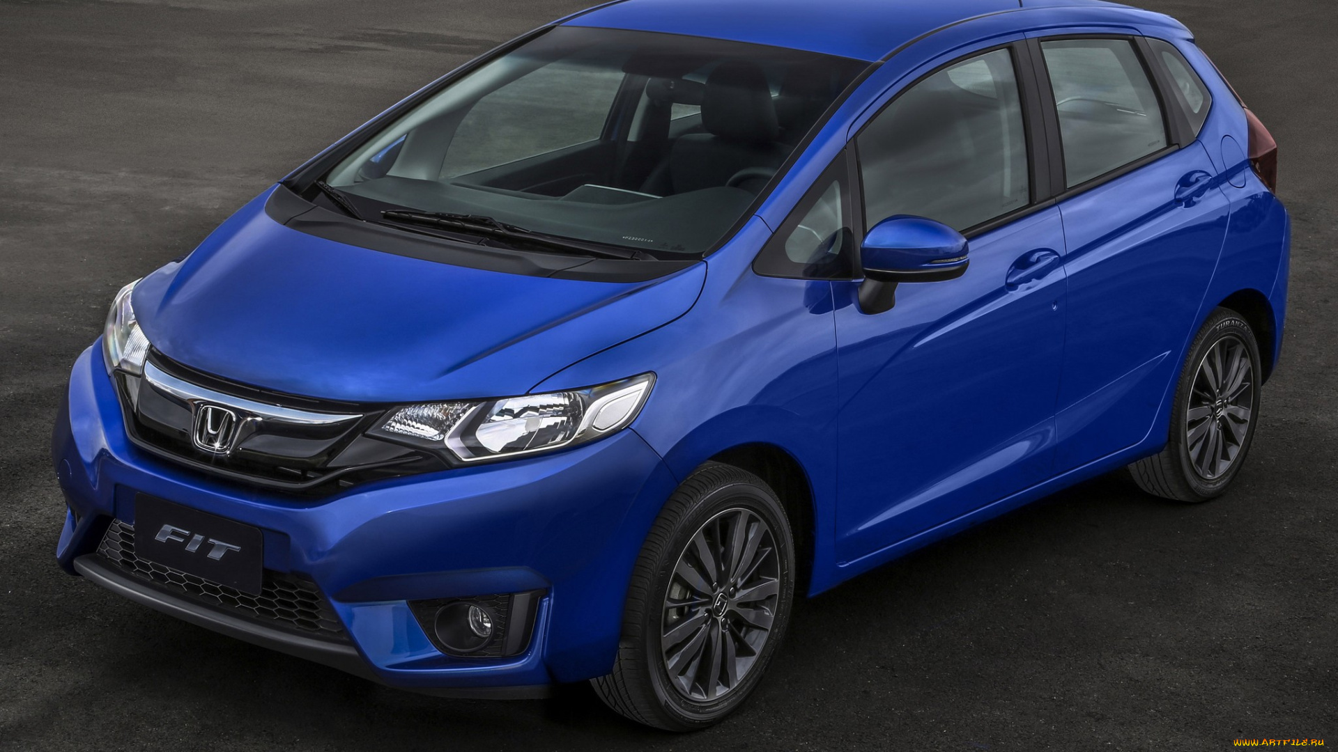 автомобили, honda, fit, br-spec, 2014г, синий