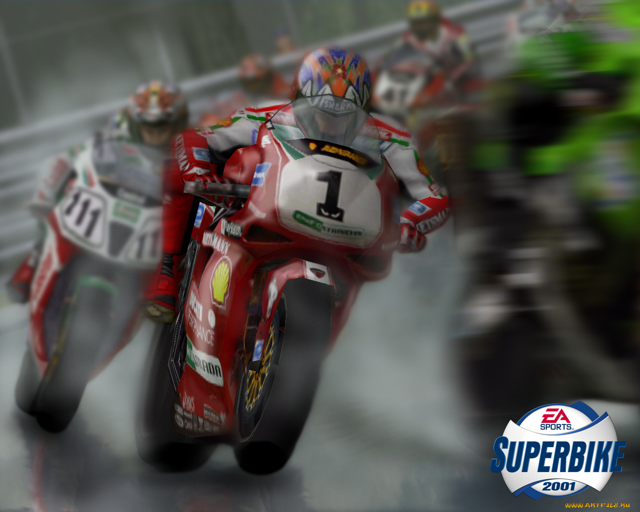 видео, игры, superbike, 2001