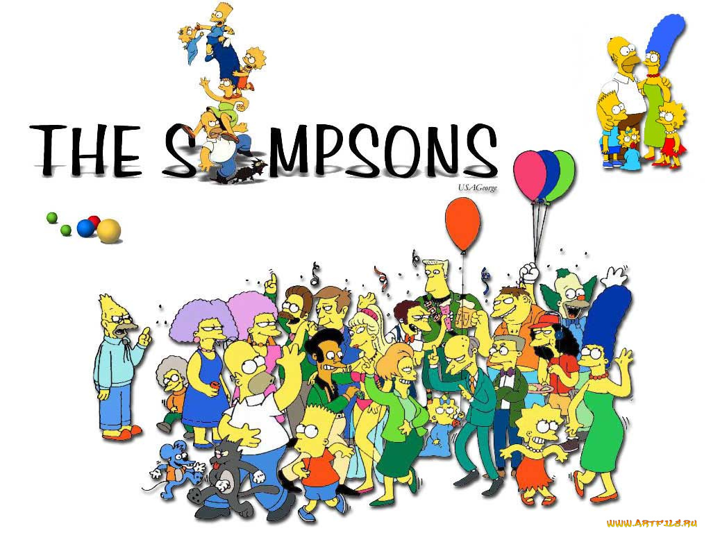 мультфильмы, the, simpsons