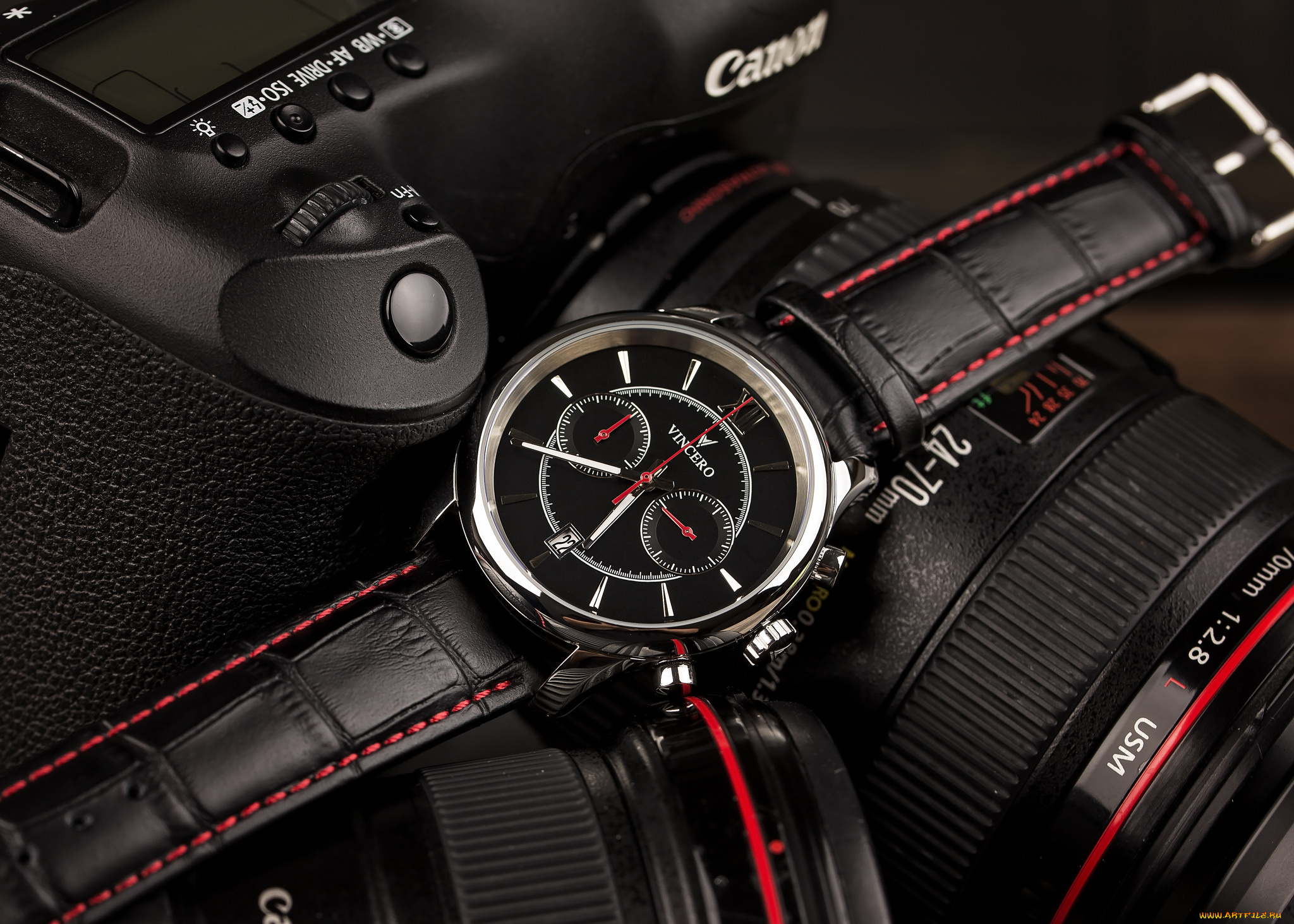 бренды, canon, фотокамера, часы
