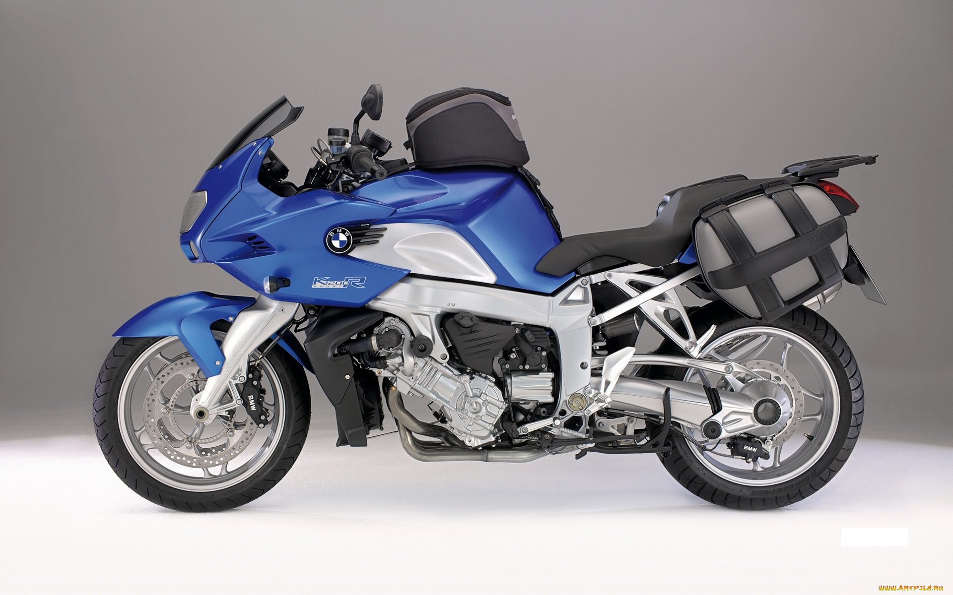 мотоциклы, bmw, k-1200, r-sport, 2006, синий