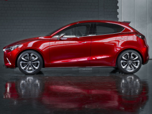 Картинка автомобили mazda hazumi concept 2014 красный