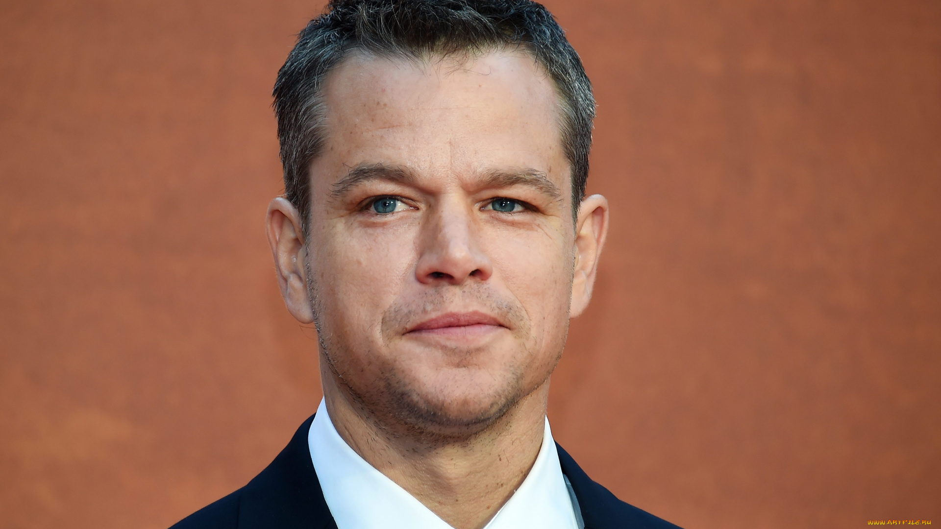 мужчины, matt, damon, актер, лицо, костюм