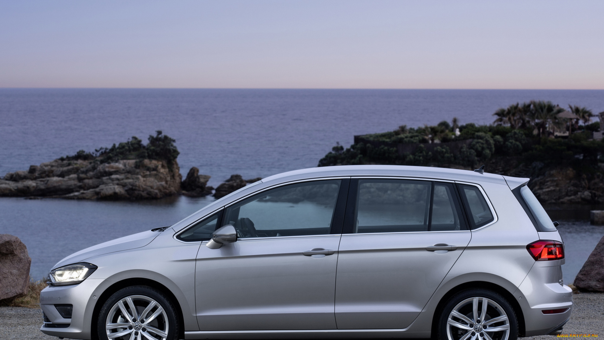 автомобили, volkswagen, серый, 2014, sportsvan, tdi, golf
