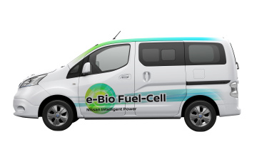 Картинка автомобили nissan datsun e-nv200 e-bio fuel cell prototype 2016г