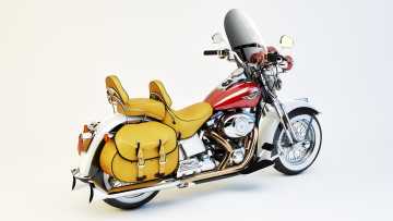 Картинка мотоциклы harley-davidson фон мотоцикл
