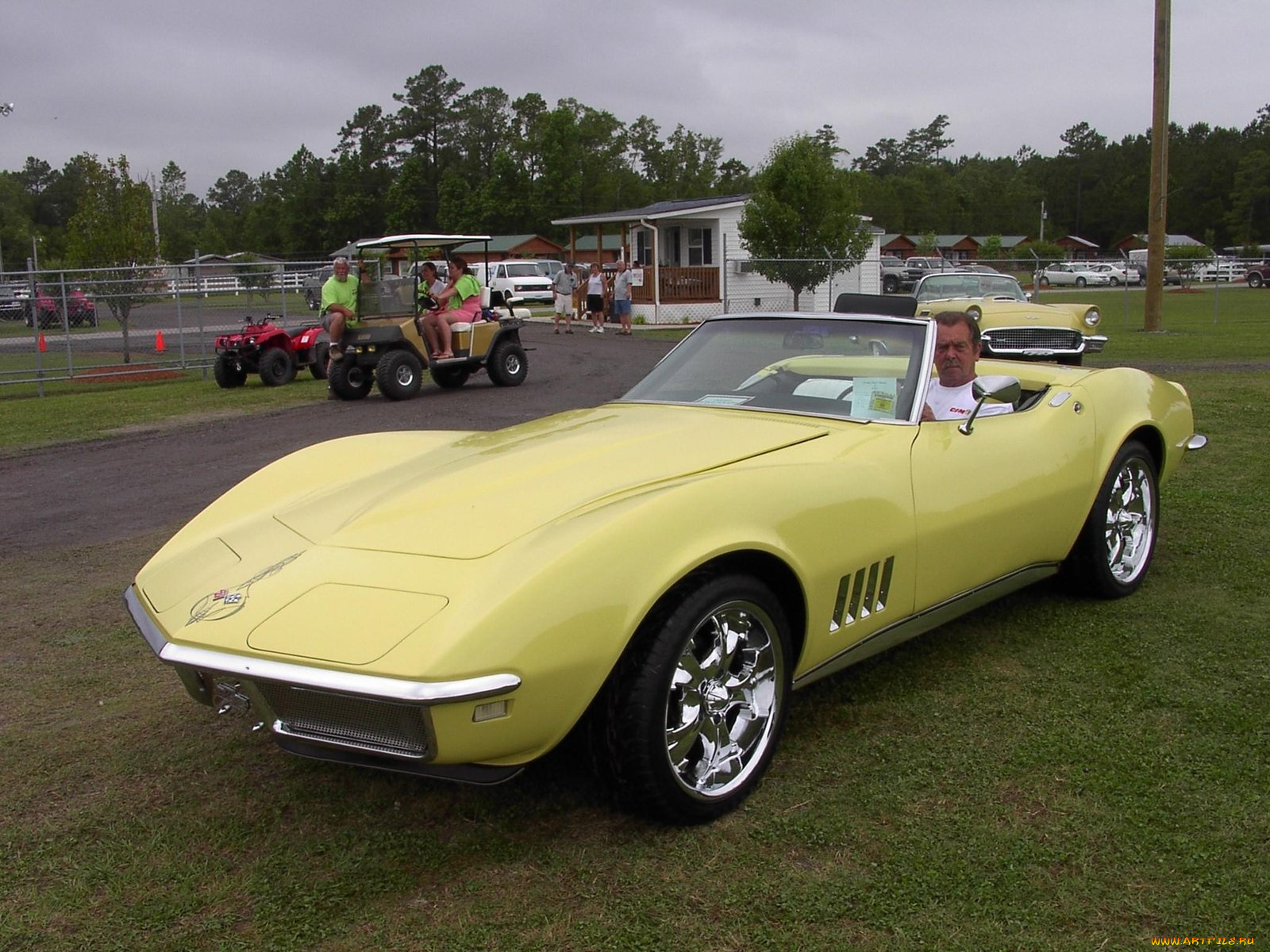 1968, chevrolet, corvette, convertible, classic, автомобили, выставки, уличные, фото